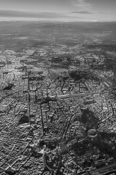 Italy, Lazio, aerial view of Rome — Stock Photo, Image