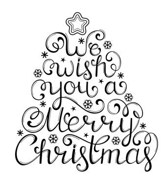 Beyaz arka plan üzerinde Noel kutlama