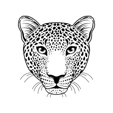 Beyaz leopar ağızlık