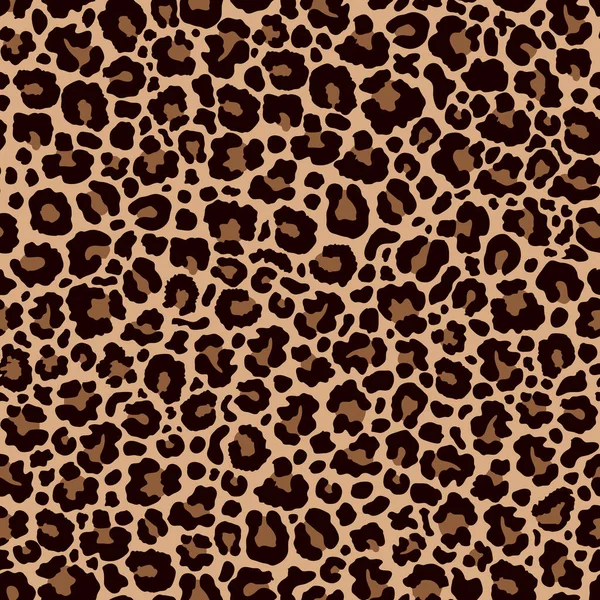 Padrão de pele de leopardo. —  Vetores de Stock