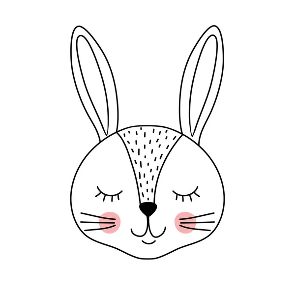 Mignon lapin adorable — Image vectorielle