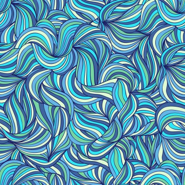 Renkli, soyut, dikişsiz desen