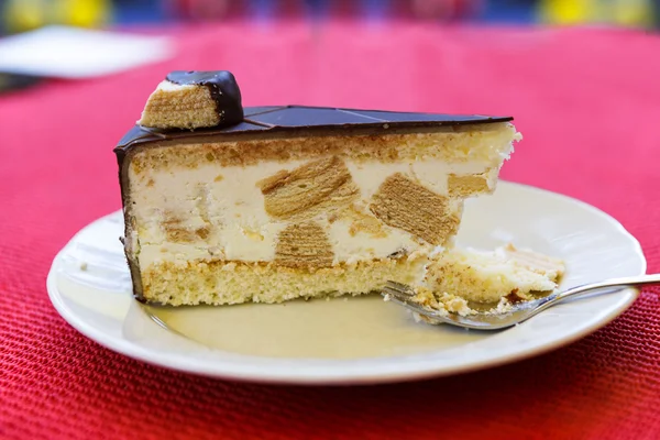 Slice of delicious cake — Stock Photo, Image