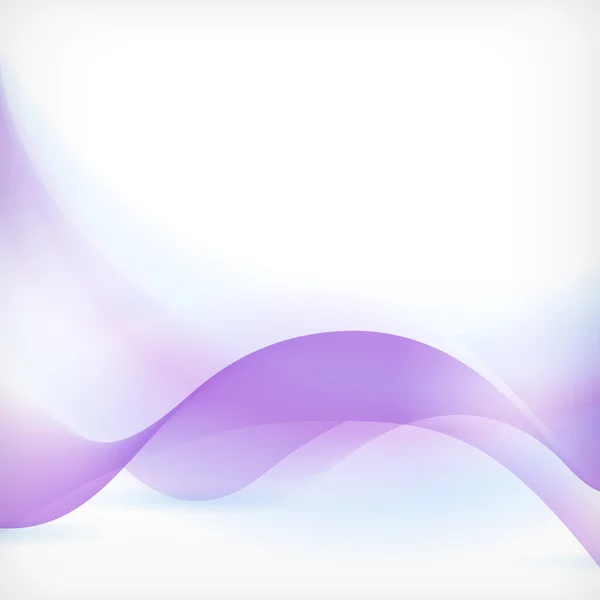 Abstract blue purple wave background — Stock Vector