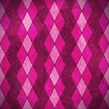 pembe mor rhombus grunge arka plan