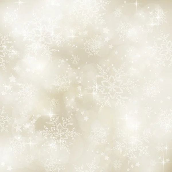 Mjuk och suddiga sepiaton vinter, jul mönster — Stock vektor