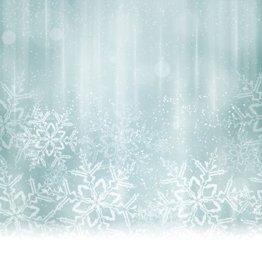 Soyut Gümüş Mavi Noel, kış arka plan
