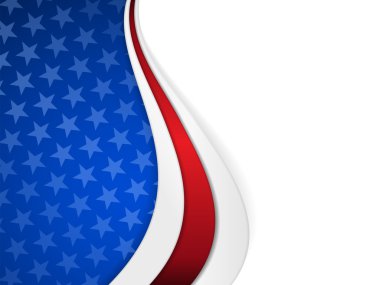 Stars and stripes temalı arka plan