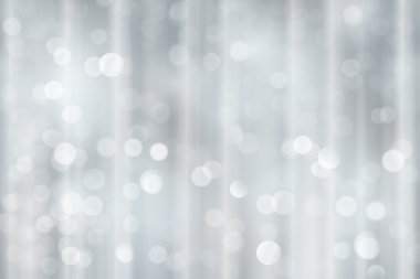 Gümüş parlak Noel, tatil bulanık ışıklar, bokeh backgro