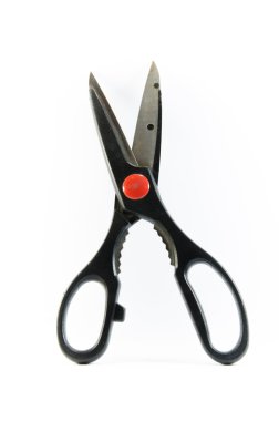 Clippers izole üzerinde beyaz arka plan ile