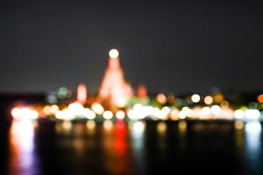 WAT Arun tapınakta bangkok alacakaranlık Tayland 