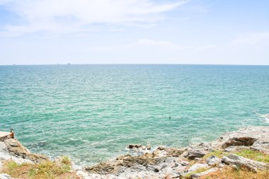 Dağ ve deniz Sichang, Thaila'nın Chonburi il landmark üzerinde