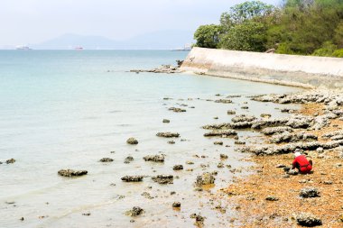 Dağ ve deniz Sichang, Thaila'nın Chonburi il landmark üzerinde