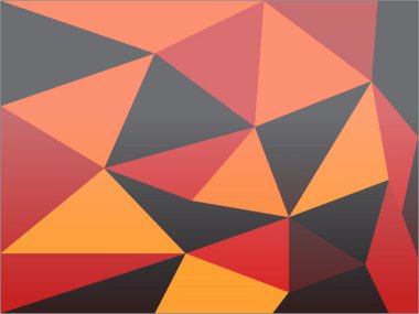 Polygon mosaic background illustration