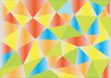 Polygon mosaic background illustration
