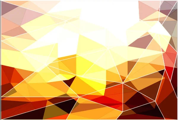 Polygon mosaico fundo ilustração — Fotografia de Stock