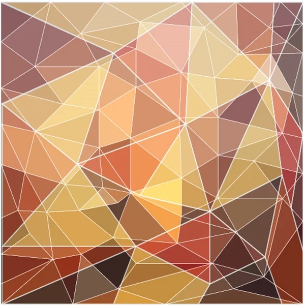 Polygon mosaic background illustration — Stock Photo, Image