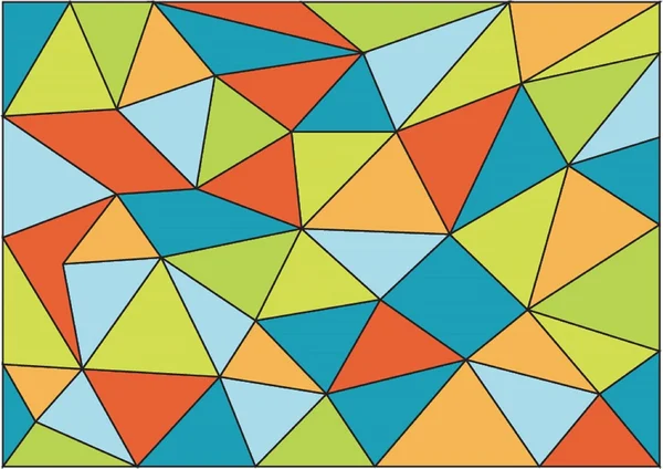 Ilustración de fondo de mosaico polígono — Foto de Stock