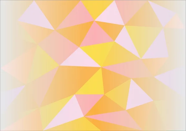 Polygon mosaic background illustration — 图库照片