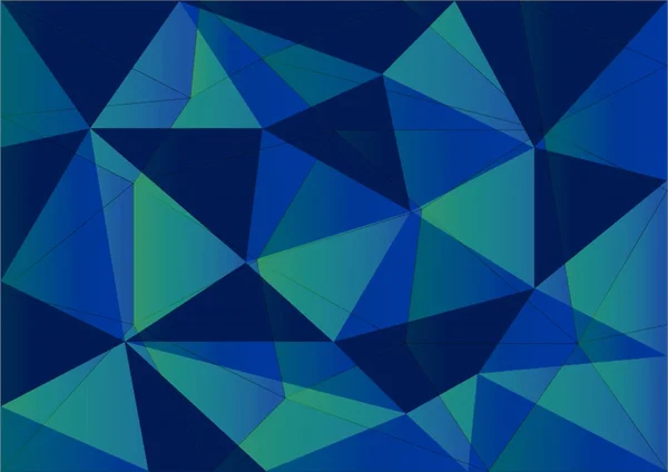 Polygon mosaic background illustration — 图库照片