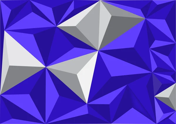 Fondo de mosaico polígono. Ilustración vectorial —  Fotos de Stock