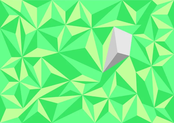 Fondo de mosaico polígono. Ilustración vectorial — Foto de Stock