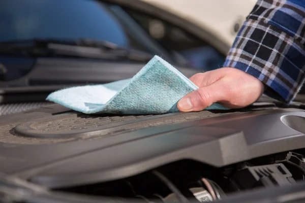 Car engine cleaner — Stock Photo, Image