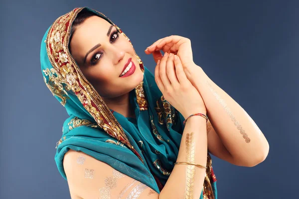 Bella donna araba — Foto Stock