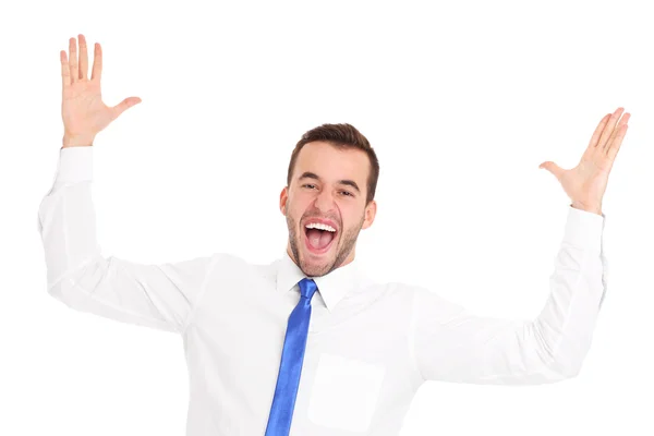 Happy businessman — Stock Photo, Image