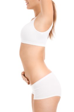 Uygun bir kadın silüeti