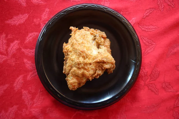 Une Photo Cuisine Poulet Frit — Photo