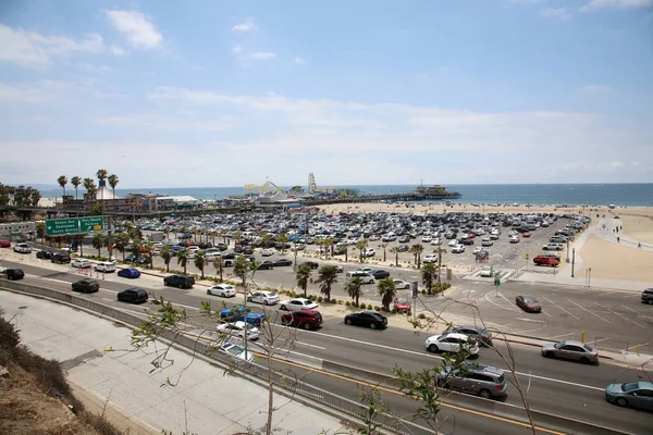 Mei 2021 Santa Monica California Verenigde Staten Santa Monica Pier — Stockfoto