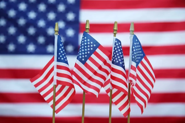 Amerikaanse Onafhankelijkheidsdag Gelukkige Juli Usa Onafhankelijkheidsdag Amerikaanse Vlag Amerikaanse Vlaggen — Stockfoto