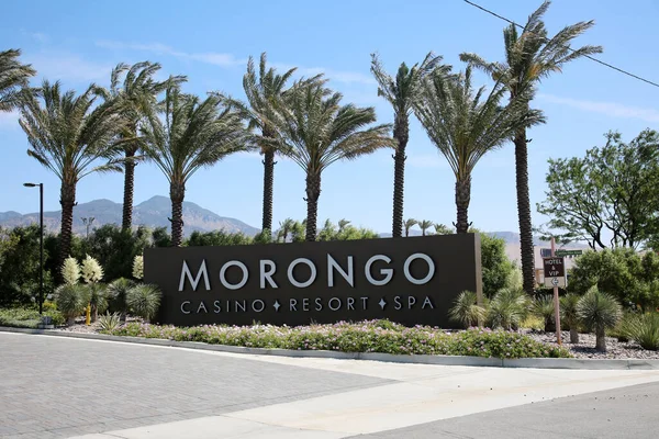 June 2021 Cabazon Sign Morongo Hotel Casino Cabazon Califonria Hotel — Stock Photo, Image