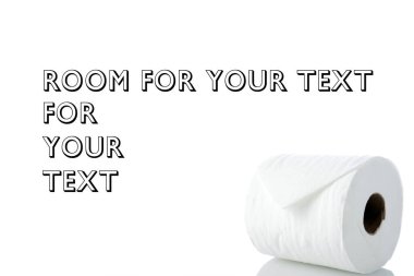 Tuvalet kağıdı. Beyaz üzerine izole edilmiş. Mesaj için yer var. Kesme yolu. Tuvalet kağıdı. İki katlı tuvalet kağıdı. Tek katlı tuvalet kağıdı. Hapishane tuvalet kağıdı. Bir rulo beyaz tuvalet kağıdı. İzole. Yumuşak katmanlı tuvalet kağıdı rulosu. Hijyen ürünleri..
