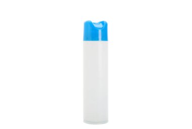 Air Freshener. Generic Air Freshener. Isolated on white. Room for text. Air freshener aerosol bottle. can of air freshener isolated on white. can of air freshener. 