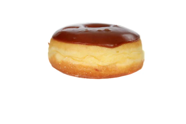 Dona Donut Chocolate Donut Clásico Donut Anticuado Donut Con Glaseado — Foto de Stock