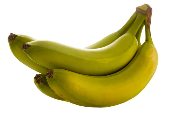 Banana Banana Isolada Branco Espaço Para Texto Foto Banana Bananas — Fotografia de Stock