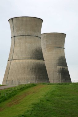 Bu Nükleer Üretim İstasyonu kapatılmış bir nükleer santraldir. Nükleer enerji santrali. 