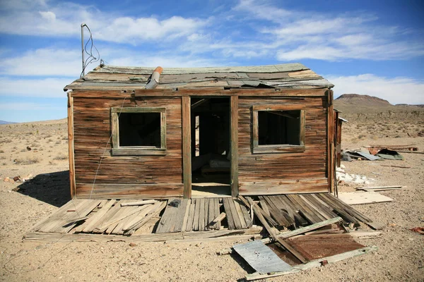 Cidade Fantasma Cidade Abandonada Mineração Ouro Cidade Fantasma Deserto Oeste — Fotografia de Stock