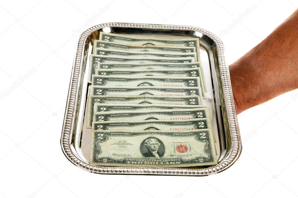 Money. American Money. Isolated on white. Room for text. Clipping Path. US Money. Repeating US Money pattern. Money Bags. packed with MONEY. Various amounts of Cash. Cash is king. Money in my pocket. Money owed to you. Bank Loan. Cash on the spot. 