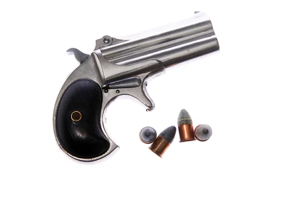 Pistol Hand Gun 1887 Remington Arms Company Caliber Rim Fire — Stock Photo, Image