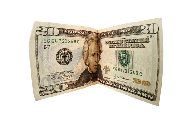 Peníze Izolovaný Bílém Pokoj Pro Text Střihová Cesta Peníze Které — Stock fotografie