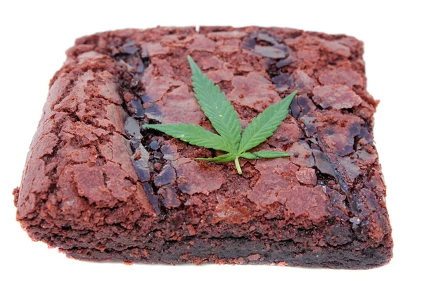 Comestíveis Marijuana Cannabis Comestíveis Marijuana Comestível Médica Recreativa Brownies Marijuana — Fotografia de Stock