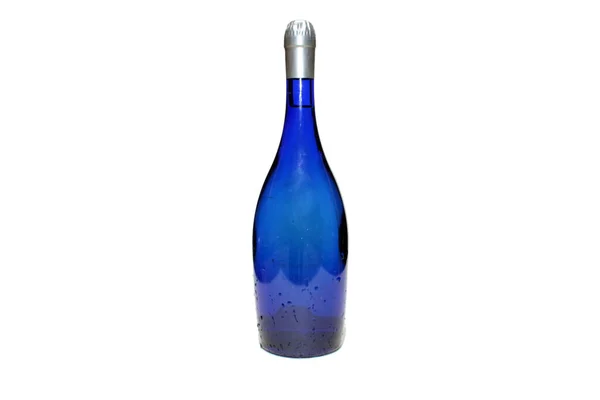 Champaign Sparkling Wine Cold Champagne Splash White Wine Champagne Bottle — Photo