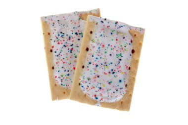 Pop Tart. Ekmek kızartma makinesi. Kahvaltıda. Atıştırmalık Şekerler. Okuldan sonra. Kellogg 'un dondurulmuş çilekli turtalarından bir paket. İllüstrasyon makalesi. Beyazda izole edilmiş. Mesaj için yer var. Yazı işleri. Beyaz üzerine izole edilmiş. Mesaj için yer var. Tadını