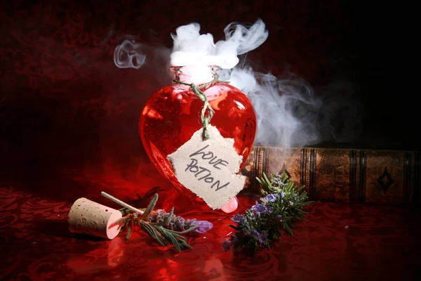 Potion Amour Magie Love Potion Préparée Par Une Tsigane Une — Photo