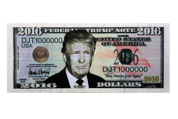 Presidente Trump Presidente Donald Trump Donald Trump Pelo Presidente Money — Fotografia de Stock