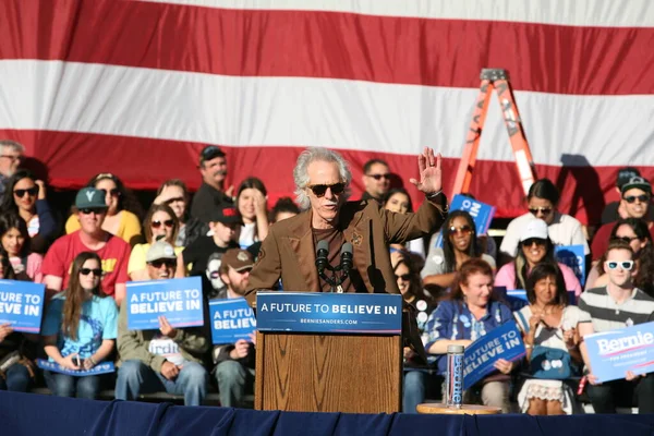 Bernie Sanders Campagna Elettorale Santa Ana California Usa Febbraio 2010 — Foto Stock
