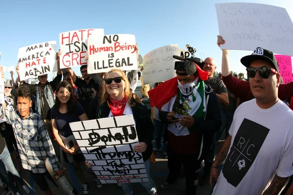 Donald Trump Donald Trump Prezidentskou Kampaň Anaheim California Května 2016 — Stock fotografie